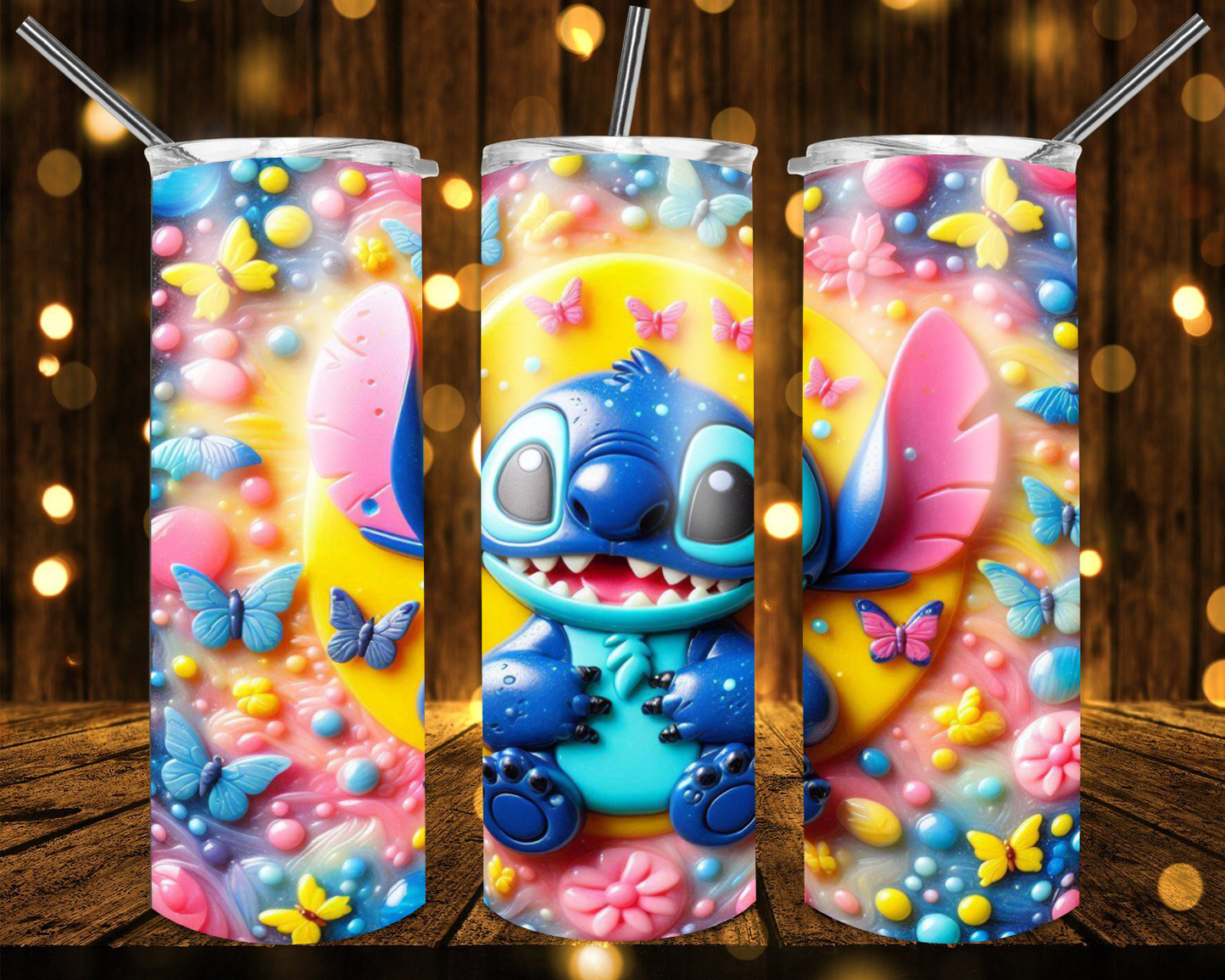 3D CARTOON- 20oz Tumbler Wraps Bundle of 22